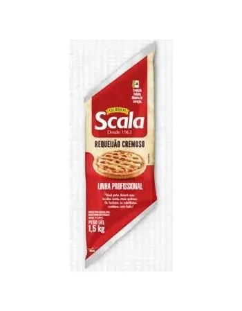 SCALA REQUEIJÃO CREMOSO BISNAGA 1,5 KG