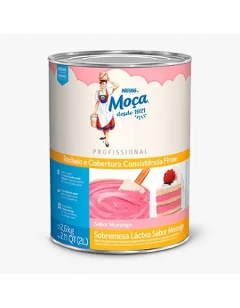 NESTLÉ® MOÇA® RECHEIO E COBERTURA MORANGO 2,6 kg