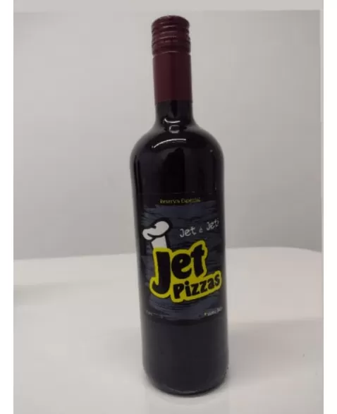 VINHO TINTO SECO JET PIZZAS 750 ML