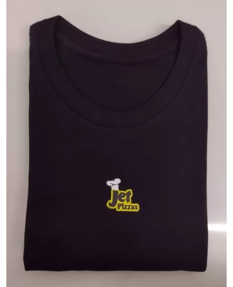 CAMISETA JET PIZZAS PRETA PP