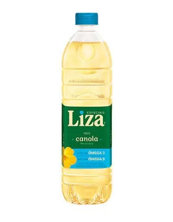 ÓLEO DE CANOLA LIZA 900 ML