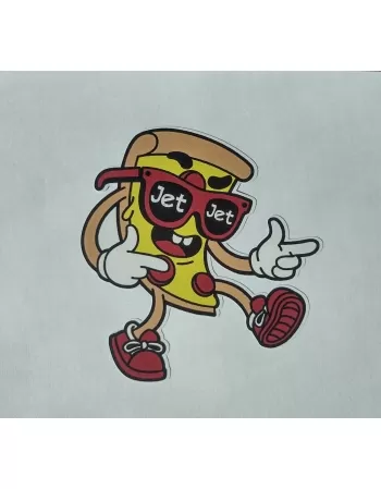 ADESIVO JET PIZZAS MASCOTE 2