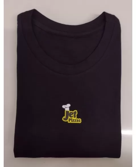 CAMISETA JET PIZZAS PRETA XG