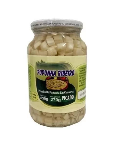 PALMITO PICADO EM CONSERVA 270 G